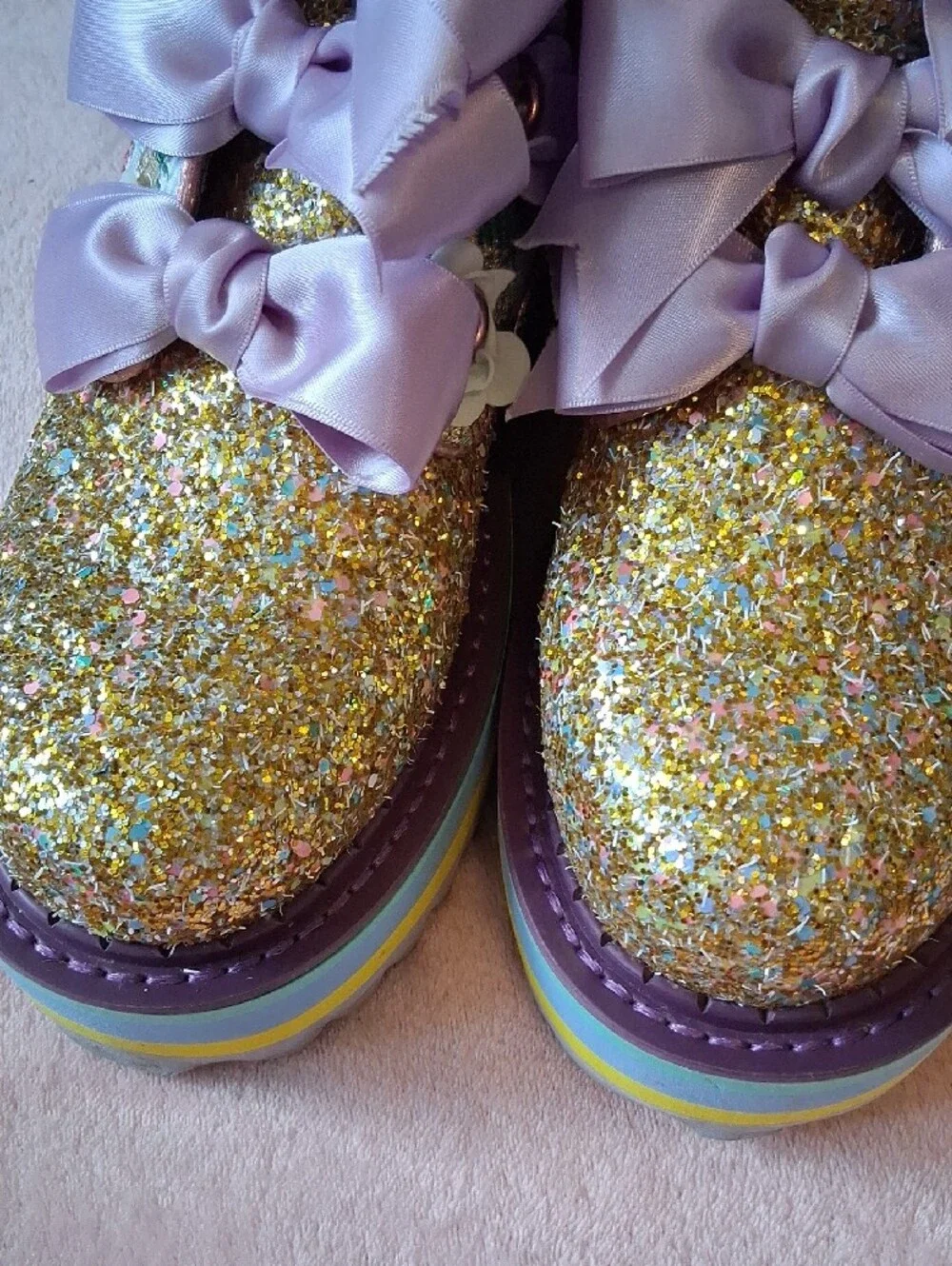 LAND OF DREAMS Platform Boot, Size 11 (42) Irregular Choice